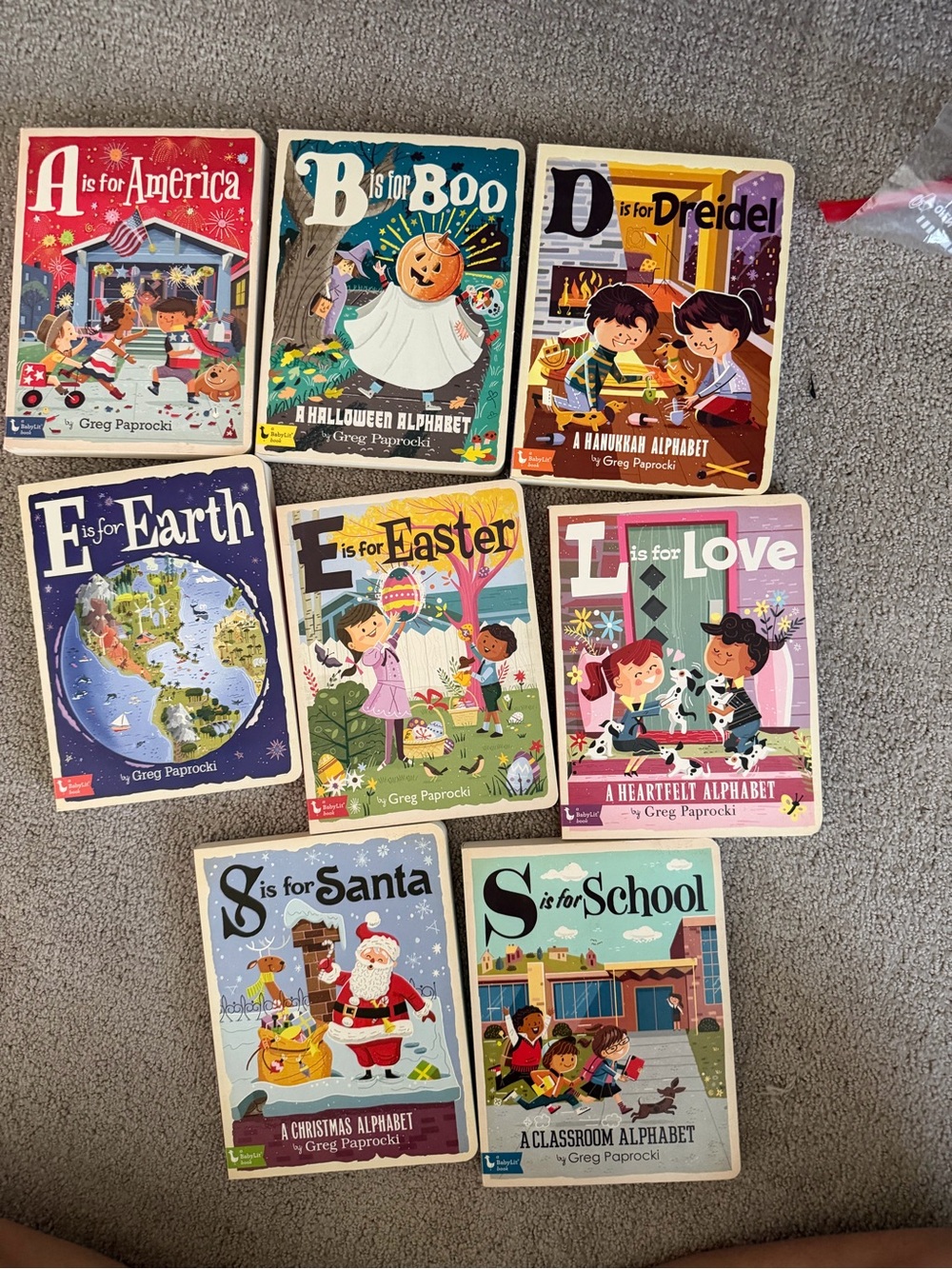 Alphabet board books kids books toddler books